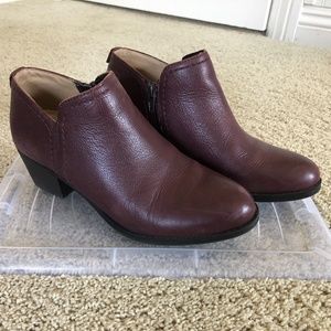 Naturalizer Zarie Ankle Boot Deep Burgundy